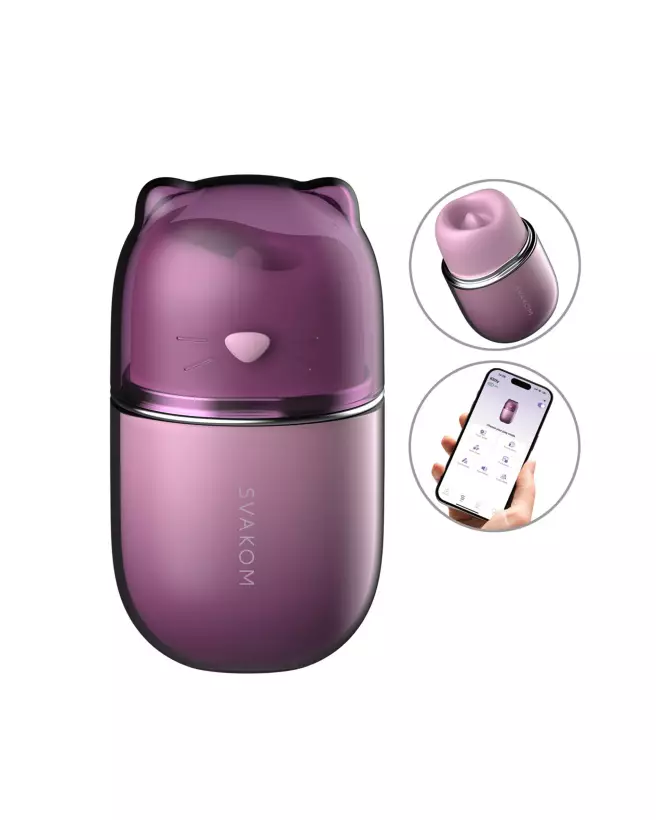 Image du vibromasseur SVAKOM KLITTY, design élégant et compact pour stimulation efficace-3