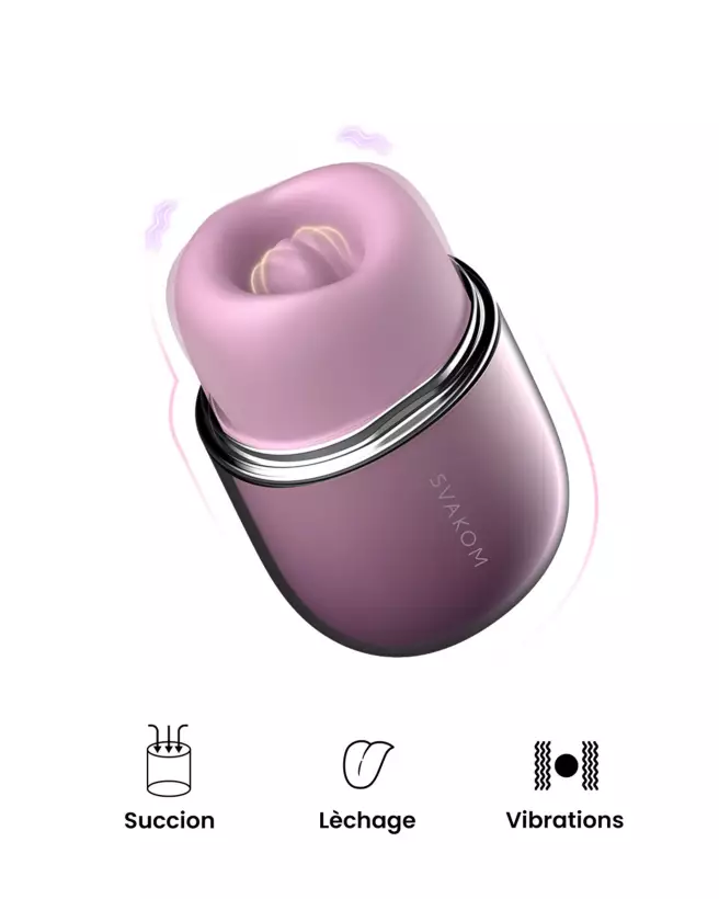 Image du vibromasseur SVAKOM KLITTY, design élégant et compact pour stimulation efficace-4