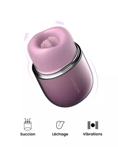 Image du vibromasseur SVAKOM KLITTY, design élégant et compact pour stimulation efficace-4