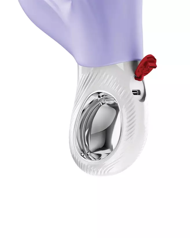 Image du vibromasseur FUN FACTORY LADY BI Purple, stimulation double, waterproof et ergonomique-7