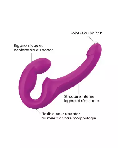 Photo du gode ceinture FUN FACTORY SHARE LITE, parfait pour couples-3