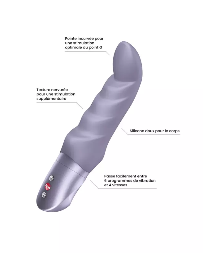 Image du vibromasseur FUN FACTORY ABBY G pour stimulation intense du point G-3