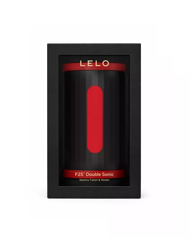 Image du masturbateur F2S DOUBLE SONIC R par LELO, haute technologie et design ergonomique-2