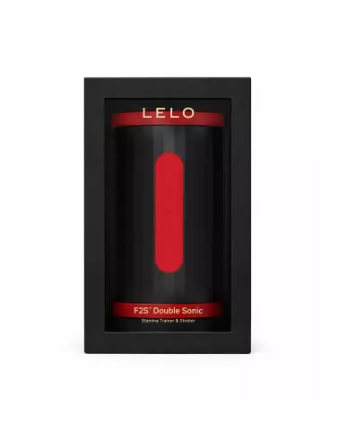 Image du masturbateur F2S DOUBLE SONIC R par LELO, haute technologie et design ergonomique-2