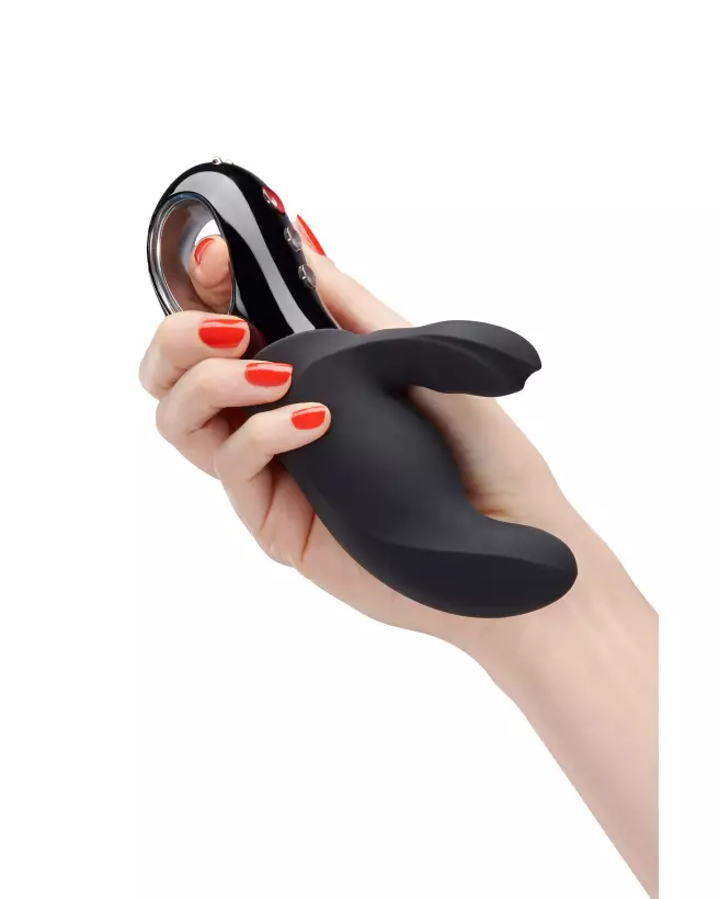 Image du vibromasseur FUN FACTORY MISS BI noir, sextoy double stimulation haut de gamme-3