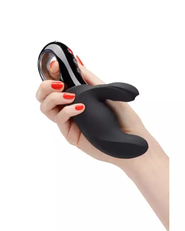 Image du vibromasseur FUN FACTORY MISS BI noir, sextoy double stimulation haut de gamme-3