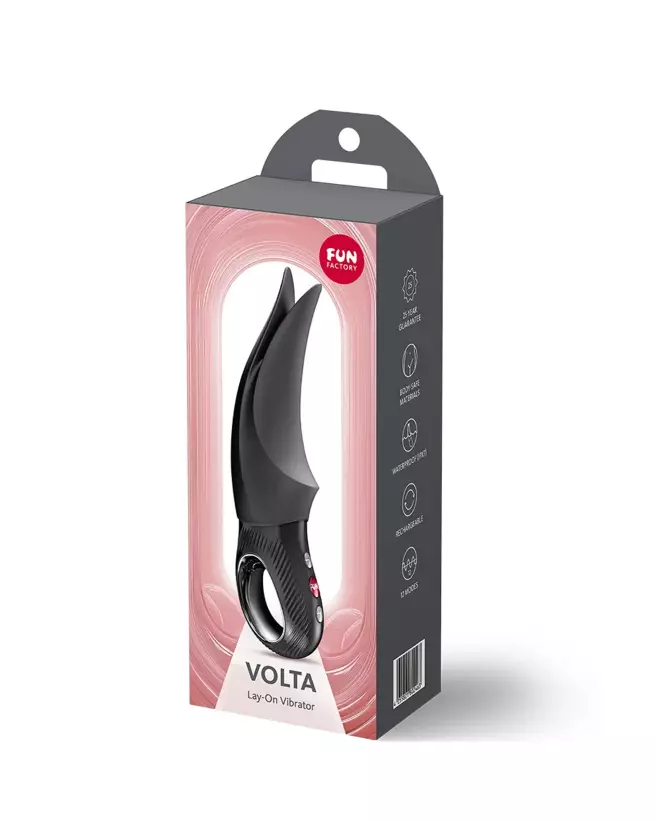 Image du FUN FACTORY VOLTA Black, vibromasseur ergonomique et puissant pour stimulation maximale-2