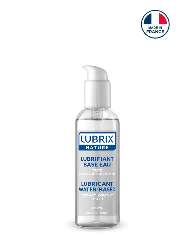 Image du Lubrifiant Lubrix Nature 100ml, gel intime à base d'eau-1