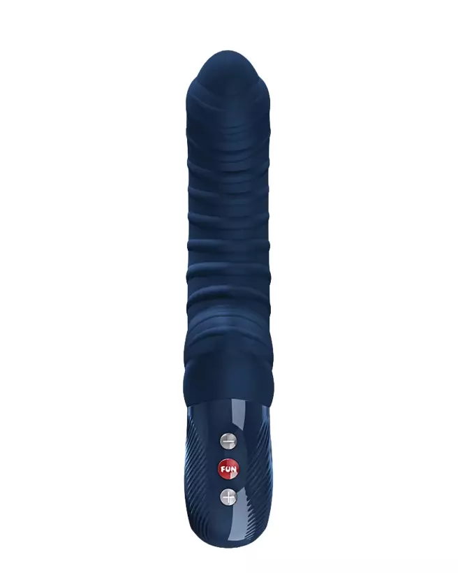 Image du vibromasseur FUN FACTORY TIGER NIGHT BLEU, optimal pour stimulation du Point G-5