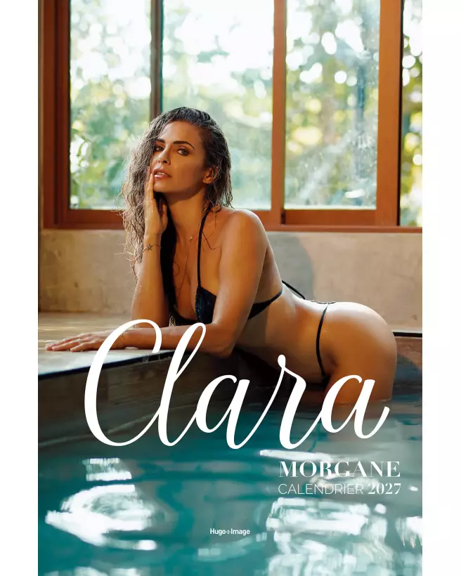 Image Calendrier Clara Morgane 2027 par Editions France, modèle sexy et glamour-1