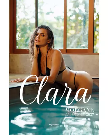 Image Calendrier Clara Morgane 2027 par Editions France, modèle sexy et glamour-1