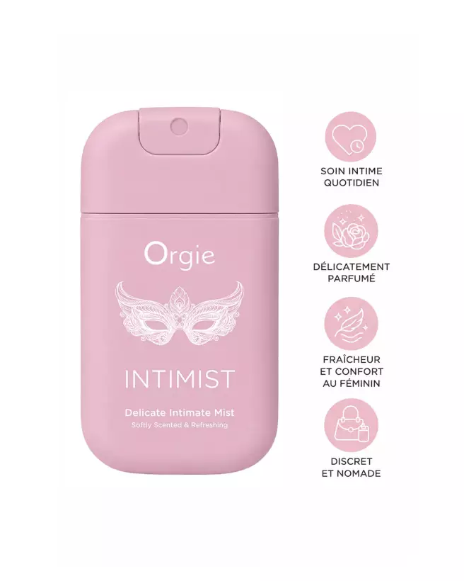 ORGIE INTIMIST 30ML nettoyant sextoys désinfectant hygiène intime accessoire sexuel entretien Orgie-2