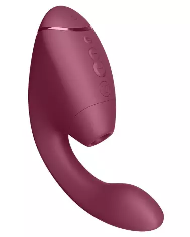 Stimulateur clitoridien Womanizer Next Duo Dusky Pink silicone waterproof double stimulation sextoy femme haut de gamme-2
