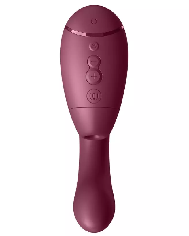 Stimulateur clitoridien Womanizer Next Duo Dusky Pink silicone waterproof double stimulation sextoy femme haut de gamme-3