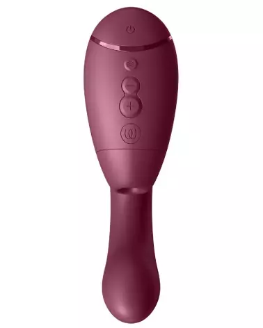 Stimulateur clitoridien Womanizer Next Duo Dusky Pink silicone waterproof double stimulation sextoy femme haut de gamme-3