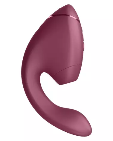 Stimulateur clitoridien Womanizer Next Duo Dusky Pink silicone waterproof double stimulation sextoy femme haut de gamme-4