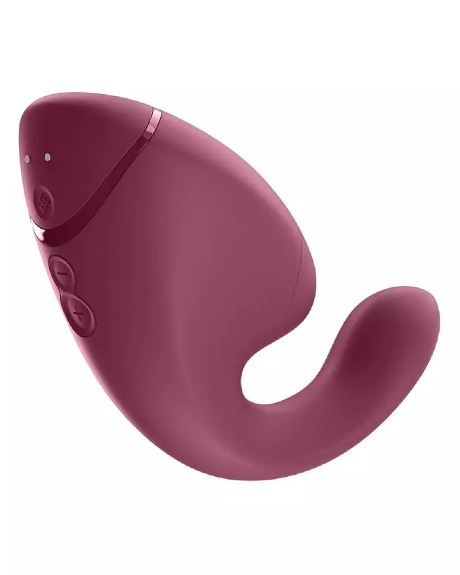 Stimulateur clitoridien Womanizer Next Duo Dusky Pink silicone waterproof double stimulation sextoy femme haut de gamme-5