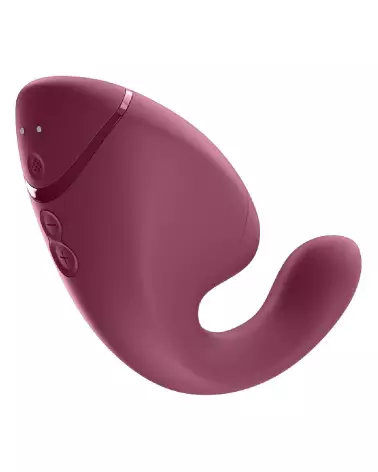 Stimulateur clitoridien Womanizer Next Duo Dusky Pink silicone waterproof double stimulation sextoy femme haut de gamme-5
