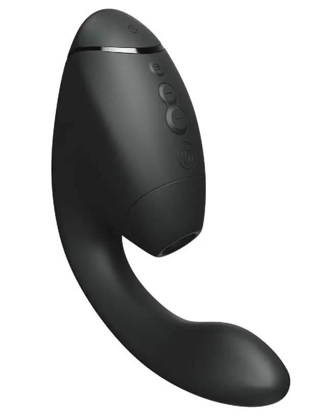 Womanizer Next Duo Black stimulateur clitoridien double stimulation waterproof Pleasure Air-2