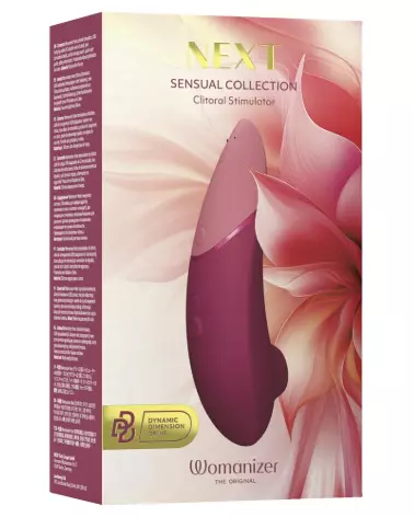 stimulateur clitoridien Womanizer Next Bordeaux technologie Pleasure Air jouet intime femme premium-1