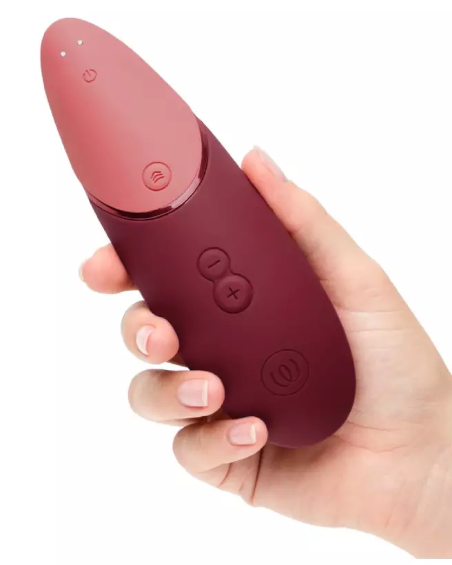 stimulateur clitoridien Womanizer Next Bordeaux technologie Pleasure Air jouet intime femme premium-7