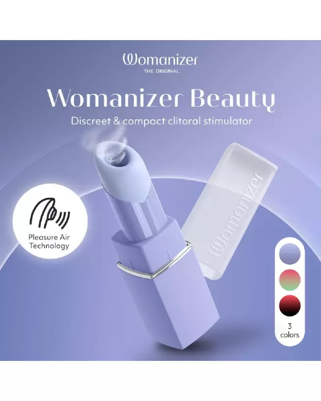 Womanizer Beauty Lilac stimulateur clitoridien haute technologie plaisir féminin sextoy waterproof élégant-7