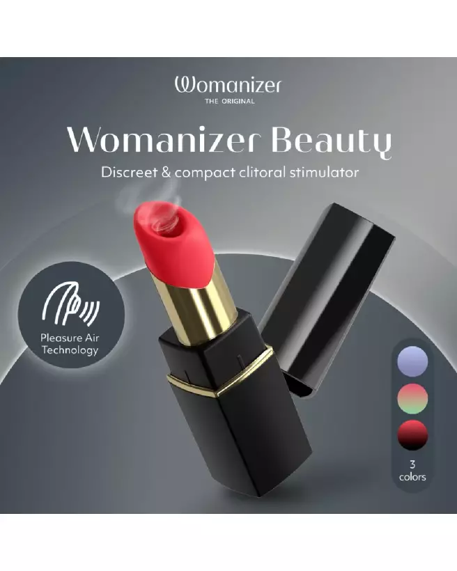 Stimulateur clitoridien Womanizer Beauty Black and Gold luxe, sextoy femme, plaisir féminin, stimulation optimale-6