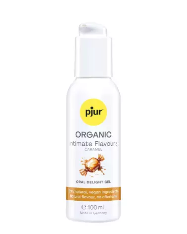 PJUR Intimate Caramel 100ml lubrifiant gourmand stimulant femme sensualité plaisir féminin latex sextoy-1