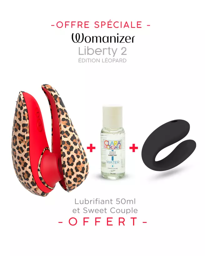 stimulateur clitoridien Womanizer Liberty2 Leopard sextoy féminin technologie sans contact plaisir intense compact rechar-7