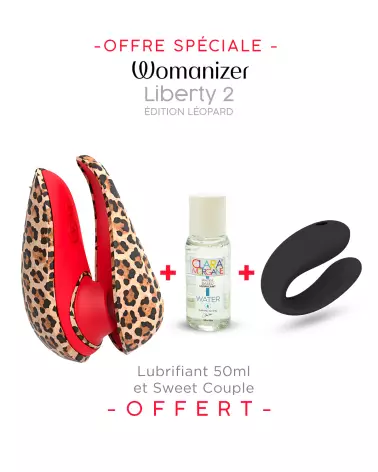 stimulateur clitoridien Womanizer Liberty2 Leopard sextoy féminin technologie sans contact plaisir intense compact rechar-7