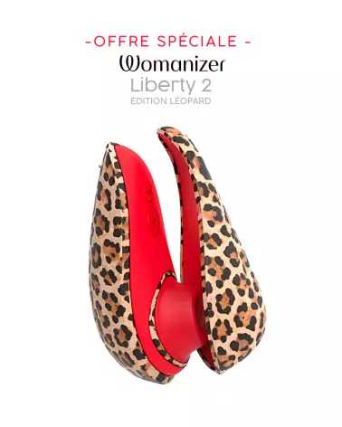 stimulateur clitoridien Womanizer Liberty2 Leopard sextoy féminin technologie sans contact plaisir intense compact rechar-7