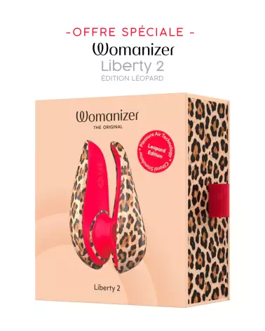 stimulateur clitoridien Womanizer Liberty2 Leopard sextoy féminin technologie sans contact plaisir intense compact rechar-7