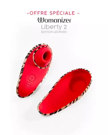 stimulateur clitoridien Womanizer Liberty2 Leopard sextoy féminin technologie sans contact plaisir intense compact rechar-7