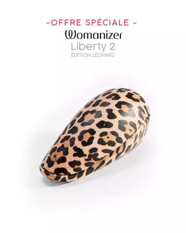 stimulateur clitoridien Womanizer Liberty2 Leopard sextoy féminin technologie sans contact plaisir intense compact rechar-7