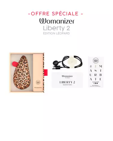 stimulateur clitoridien Womanizer Liberty2 Leopard sextoy féminin technologie sans contact plaisir intense compact rechar-7