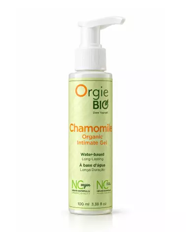 Lubrifiant à base d'eau ORGIE Chamomile Bio 100ml naturel hydratant apaisant intime-1