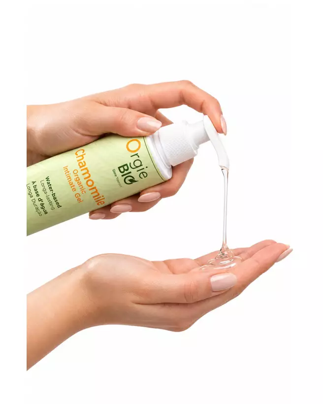 Lubrifiant à base d'eau ORGIE Chamomile Bio 100ml naturel hydratant apaisant intime-2