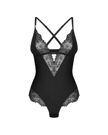 Body sexy femme Sparkly Night Obsessive dentelle scintillante lingerie transparente glamour-7