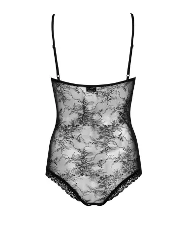 Photo du Slevika Body Noir d'Obsessive, lingerie sensuelle en dentelle-6