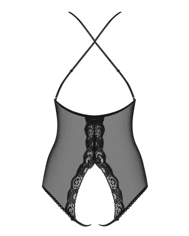 Body noir 841-TED-1 Obsessive, lingerie élégante et sexy-5