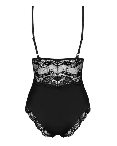 Body noir 810-TED-1 Obsessive en dentelle élégante-6