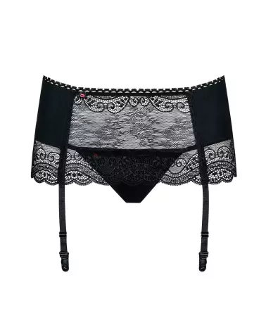 Porte-jarretelles noir Miamor Obsessive pour élégance et séduction en lingerie-5
