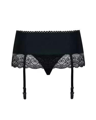 Porte-jarretelles noir Miamor Obsessive pour élégance et séduction en lingerie-6