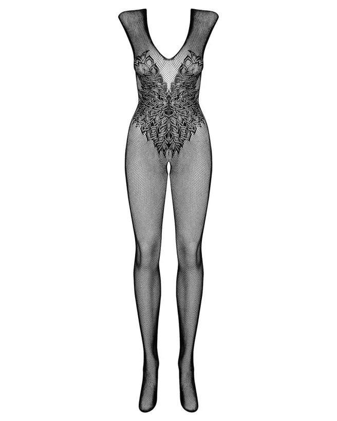 Photo du Bodystocking N112 Noir par Obsessive, lingerie sexy et élégante-5