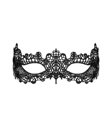Masque noir A701 Obsessive pour jeux BDSM-3