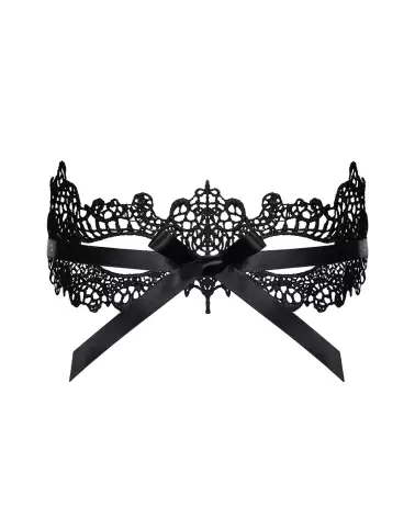 Masque noir A701 Obsessive pour jeux BDSM-4