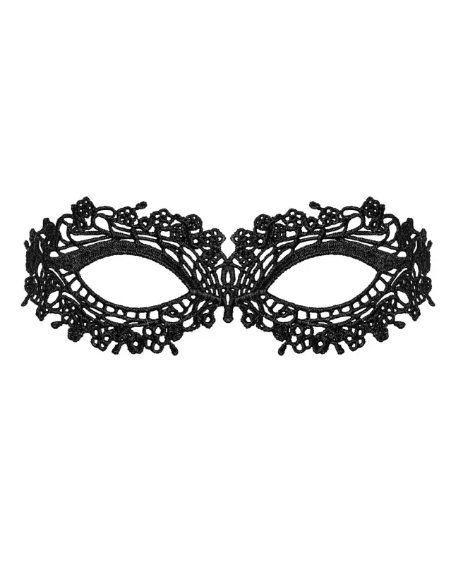 Masque noir A710 Obsessive pour jeux BDSM élégants-3