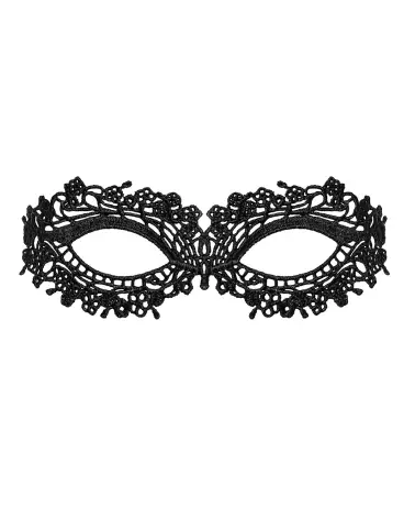 Masque noir A710 Obsessive pour jeux BDSM élégants-3