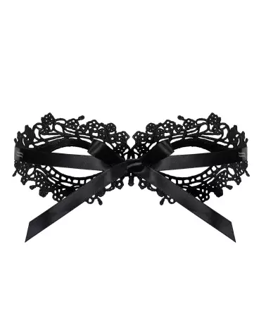 Masque noir A710 Obsessive pour jeux BDSM élégants-4