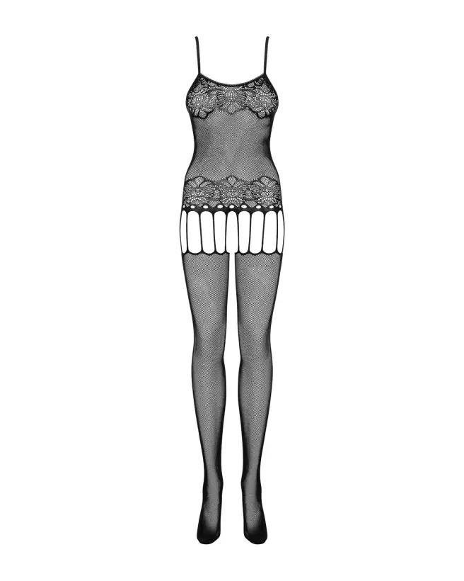 Image du Bodystocking F235 Noir par Obsessive, lingerie élégante et séduisante-5
